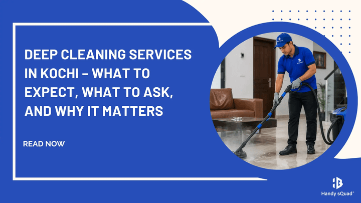 Deep cleaning service Kochi