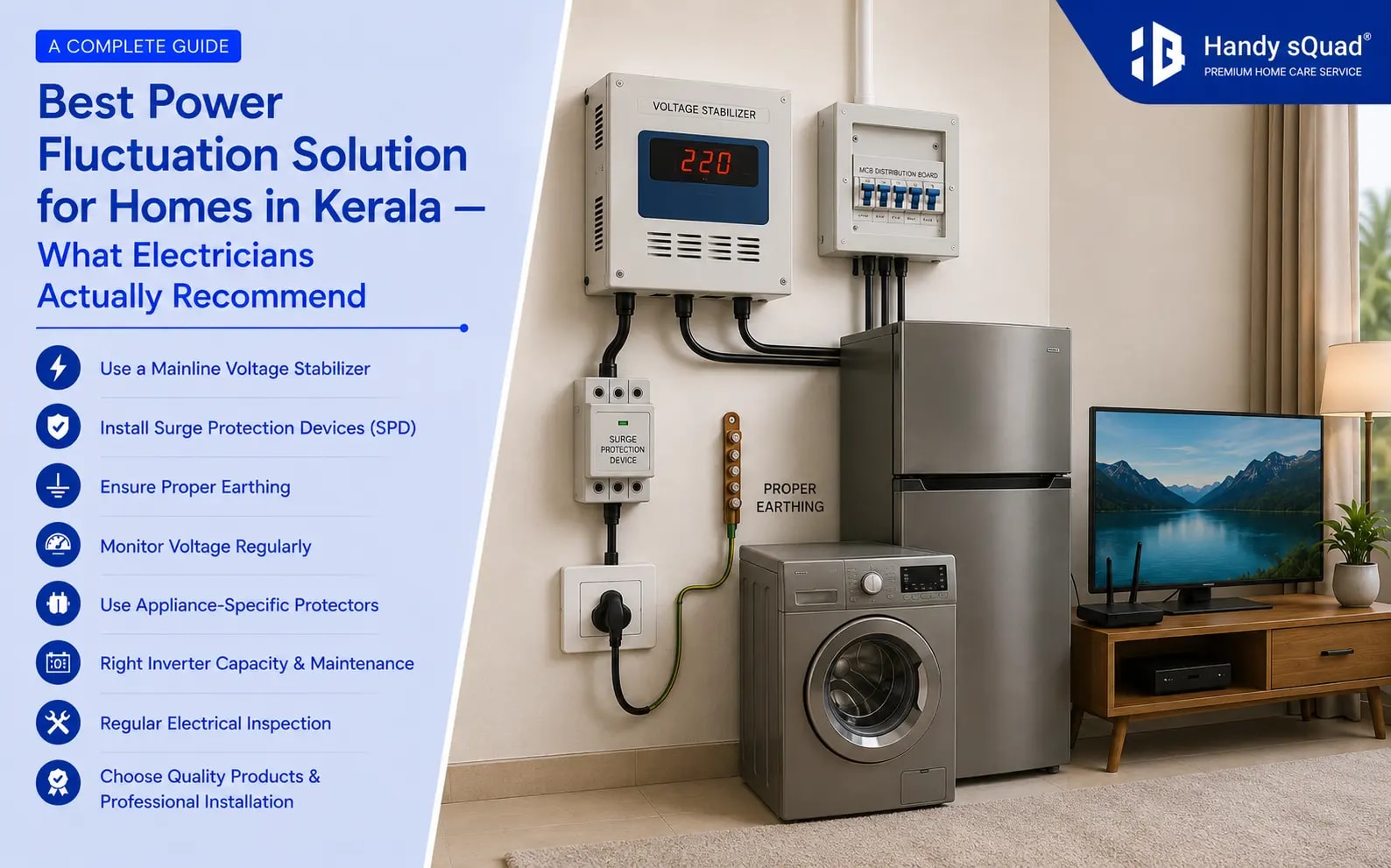 Best Power Fluctuation Solution — What Electricians Actually Recommend