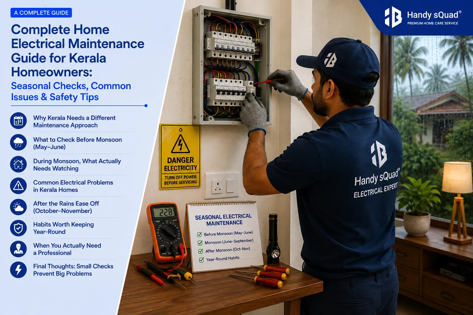 Complete Home Electrical Maintenance Guide for Kerala Homeowners