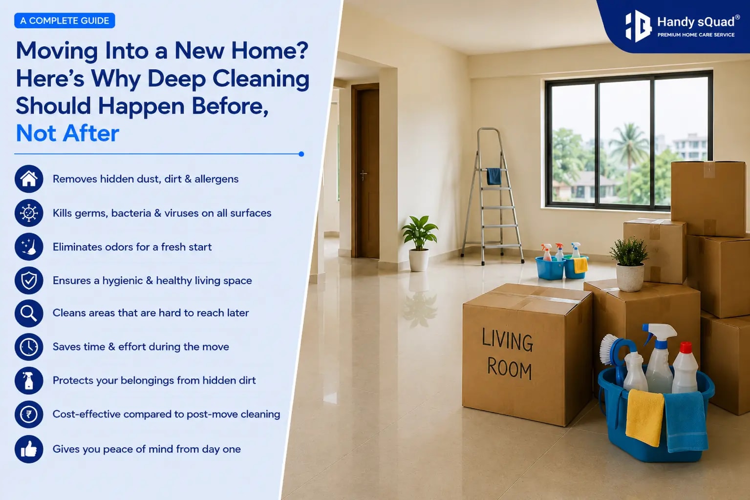 Moving Into a New Home Here's Why Deep Cleaning Should Happen Before, Not After
