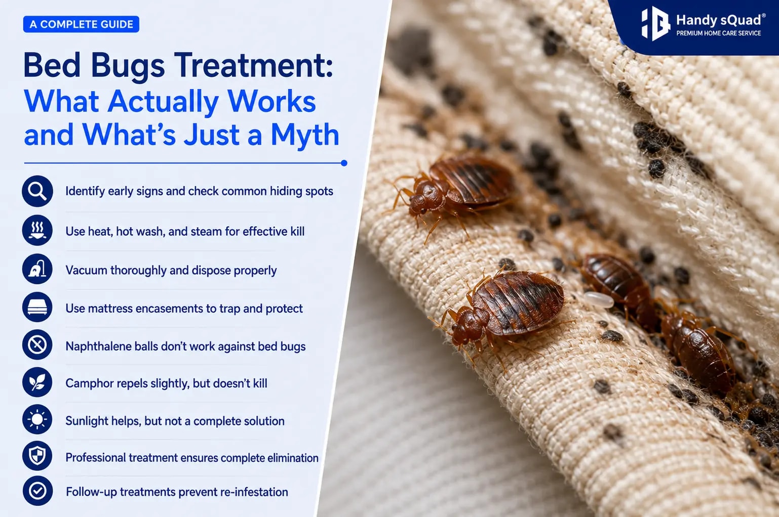 Bed Bugs Treatment What Actually Works and What's Just a Myth