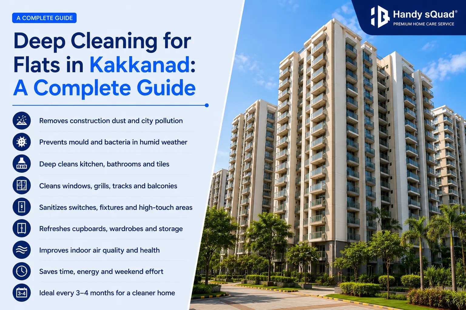 Deep Cleaning for Flats in Kakkanad