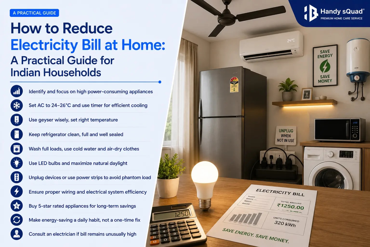 How to Reduce Electricity Bill at Home A Practical Guide for Indian Households