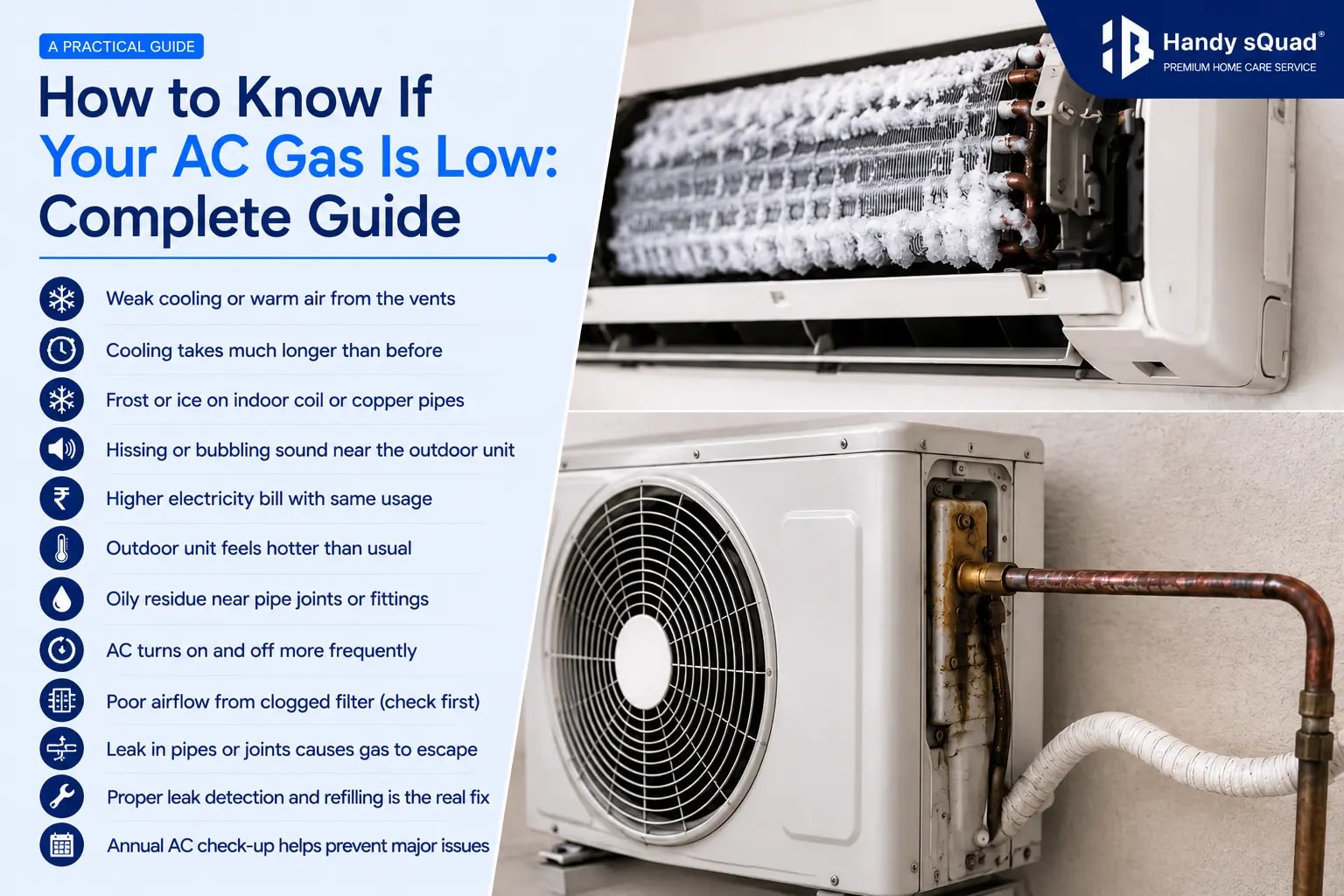How to Know If Your AC Gas Is Low Complete Guide