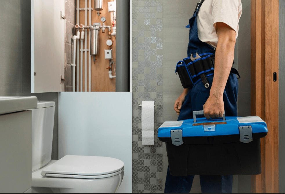 Toilet leakage repair