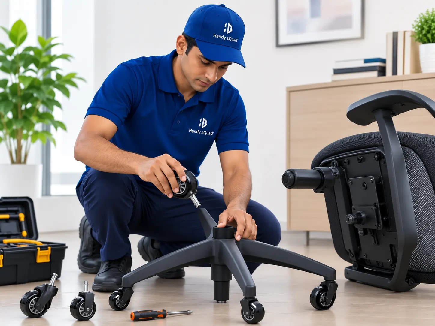 Table Chair Wheels Fitting