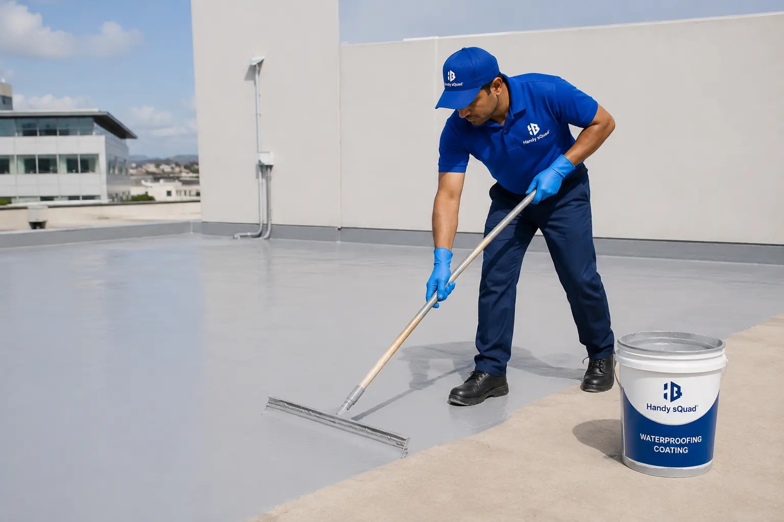 Civil construction Water proofing work