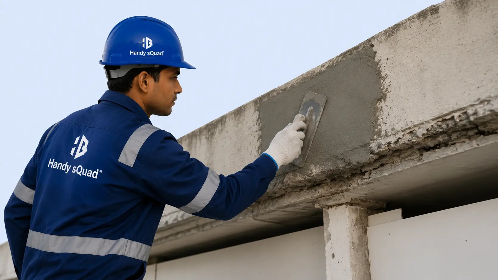 Concrete repair work