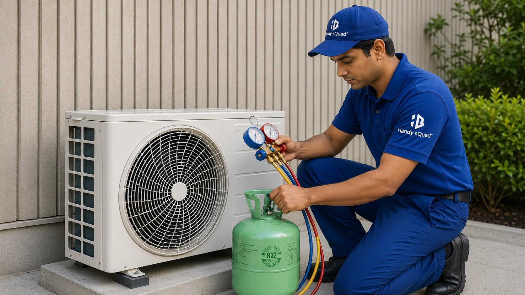 AC Gas refilling service