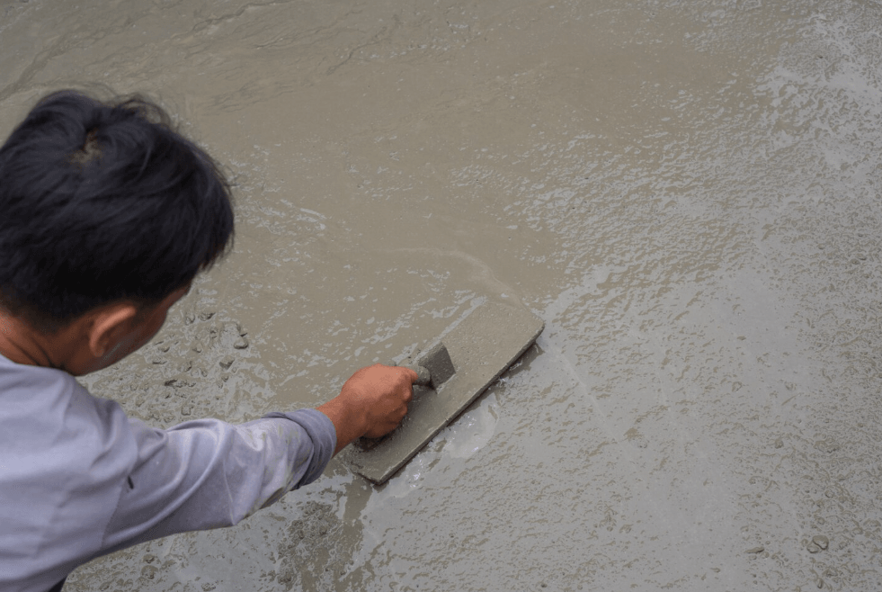 Cement screed flooring