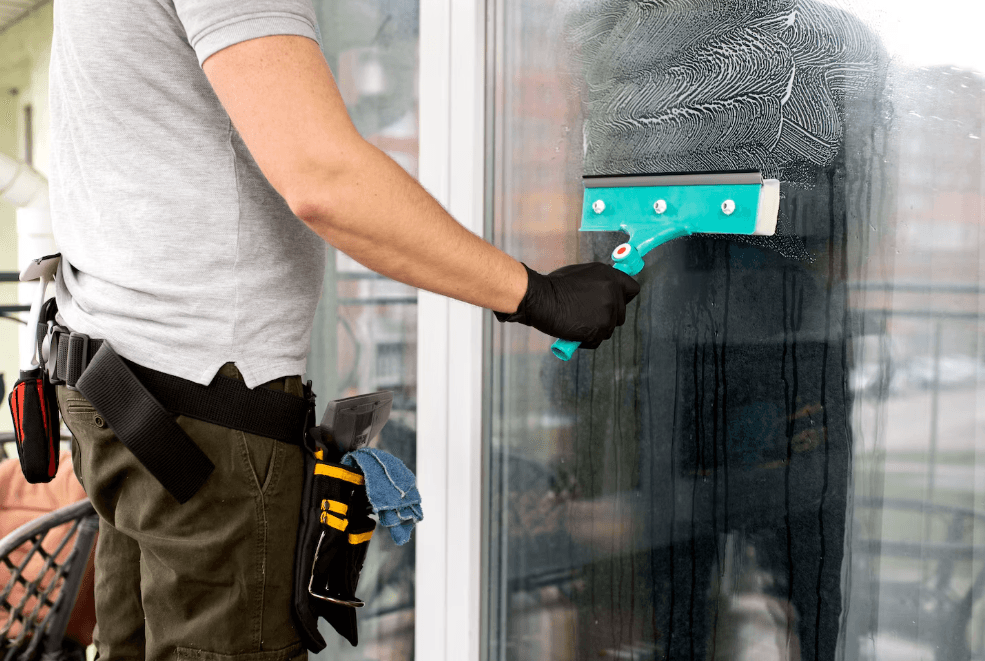 Glass/Facade Deep Cleaning